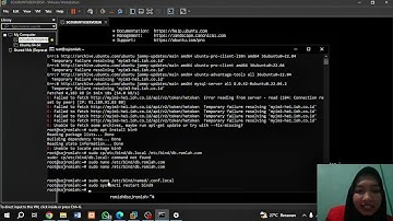 🔧 Proyek UAS Komdat | Konfigurasi DNS, FTP, Samba, LAMP & WordPress di Ubuntu Server 22.04 LTS