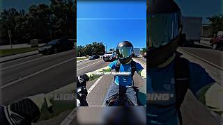 Cop Saves Biker at the Red Light❤️‍🩹