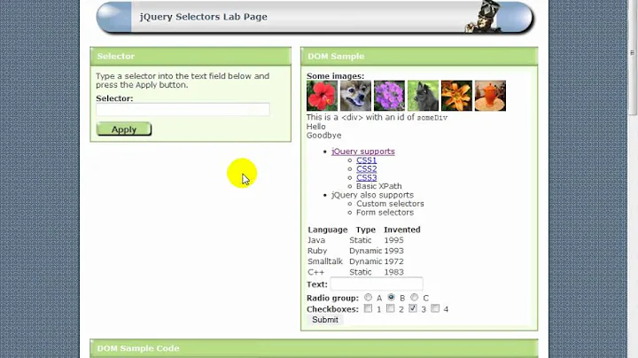 jQuery Bài 4.2: Làm việc với Class selector và ID Selector