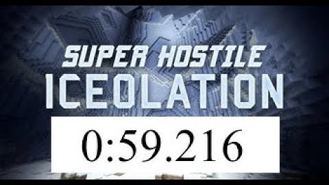 Minecraft Speedrun: Iceolation Any% (0:59.216)
