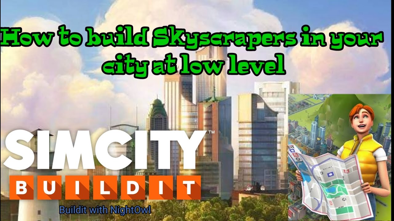 Simcity Buildit 2021 || Tips And Tricks: How To Build Skyscraper In Your City Even At Low Level.