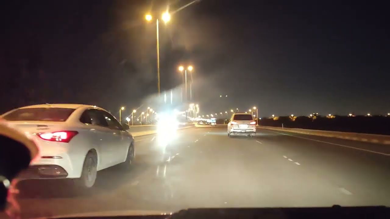 Time slap video Kuwait City delivery boy car driving. #timelapse #kuwaitview #driver #deliveryboy 