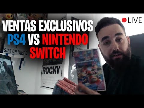 VENTAS Exclusivos de PS4 VS Switch RESPONDIENDO PREGUNTAS en DIRECTO YouTube