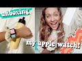 unboxing my new apple watch! + set up!