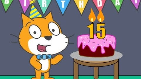 Scratch Cat 15th Birthday Party | Happy 15th Birthday to Scratch Cat