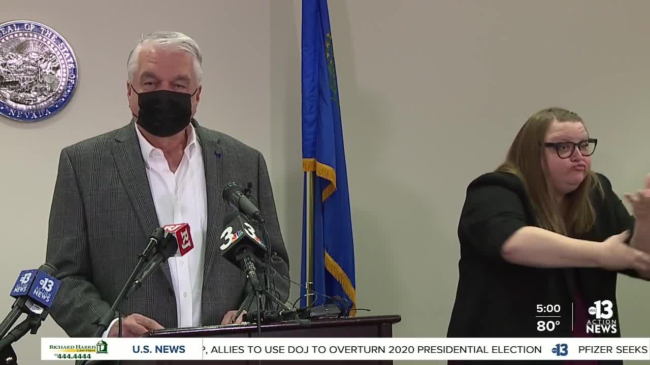Governor Sisolak Says COVID Cases In Nevada Are Moving In A Positive governor-sisolak-says-covid-cases-in-nevada-are-moving-in-a-positive