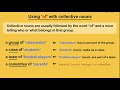 Collective Nouns  -  Grammar Lesson video #EnglishStream