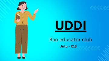 UDDI | Semantic web | Jntu R-18 |