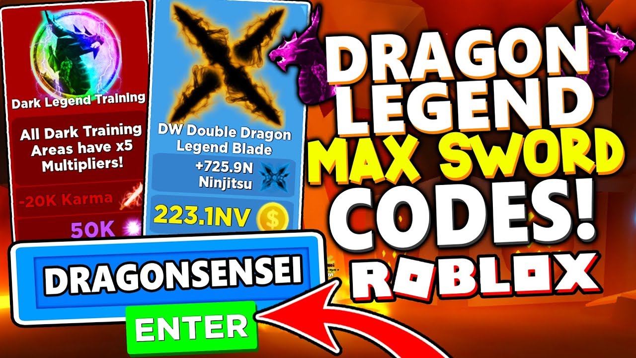 New Max Dragon Legend Sword Codes In Ninja Legends Max Swords Instantly Roblox Youtube - sword codes roblox