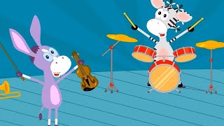 Понимашка 🎼 Домашний Оркестр 🎻 Обучающие Мультфильмы Для Детей 🎷