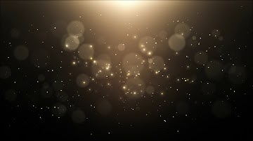 4k Golden Dust Animation Background video | Footage | Screensaver