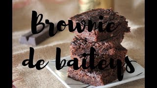 Brownie de Baileys - Rezetas de Carmen - YouTube