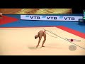 SOLDATOVA Aleksandra (RUS) - 2018 Rhythmic Worlds, Sofia (BUL) - Qualifications Hoop