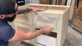 Anyone Can Build Cabinets || How to Build Cabinets from Scratch