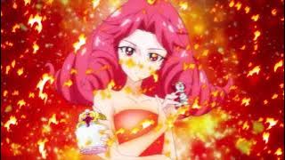 [1080p] Precure, Princess Engage! (Cure Scarlet Transformation)