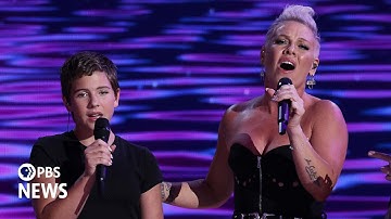 WATCH: P!NK and her daughter perform 