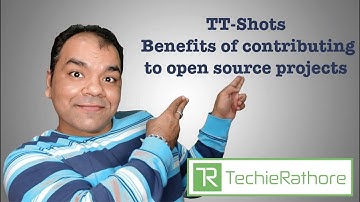 TT-Shots : Benefits of contributing to open source projects