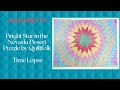 Bright Star in the Nevada Desert Quilt Jigsaw Puzzle Time Lapse