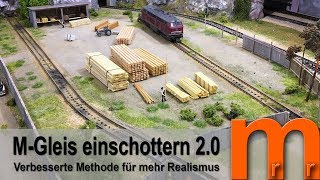 Märklin Mgleis einschottern 2.0