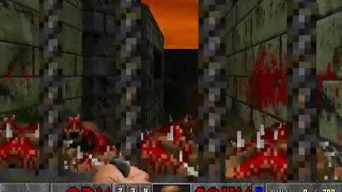 Doom E4M1 - Hell Beneath - UV 100%