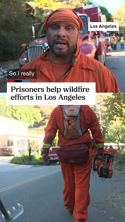 More than 1,000 incarcerated people are helping fight the destructive Southern California wildfires