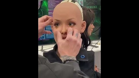 How The Face of a Robot Real Looks Like: Realbotix Robot