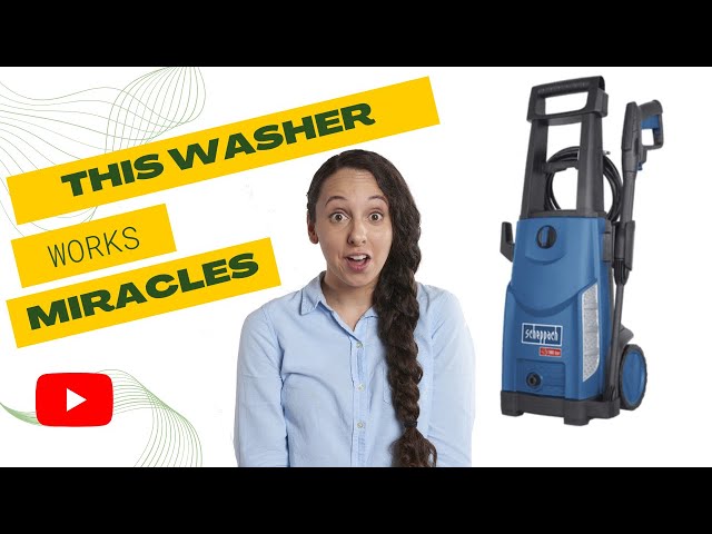 SCHEPPACH HCE 2400 unboxing and test (pressure washer ) - 180 bar, 2400W -  YouTube
