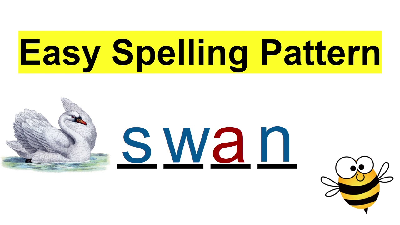 Easy Spelling Pattern: WA in Wash