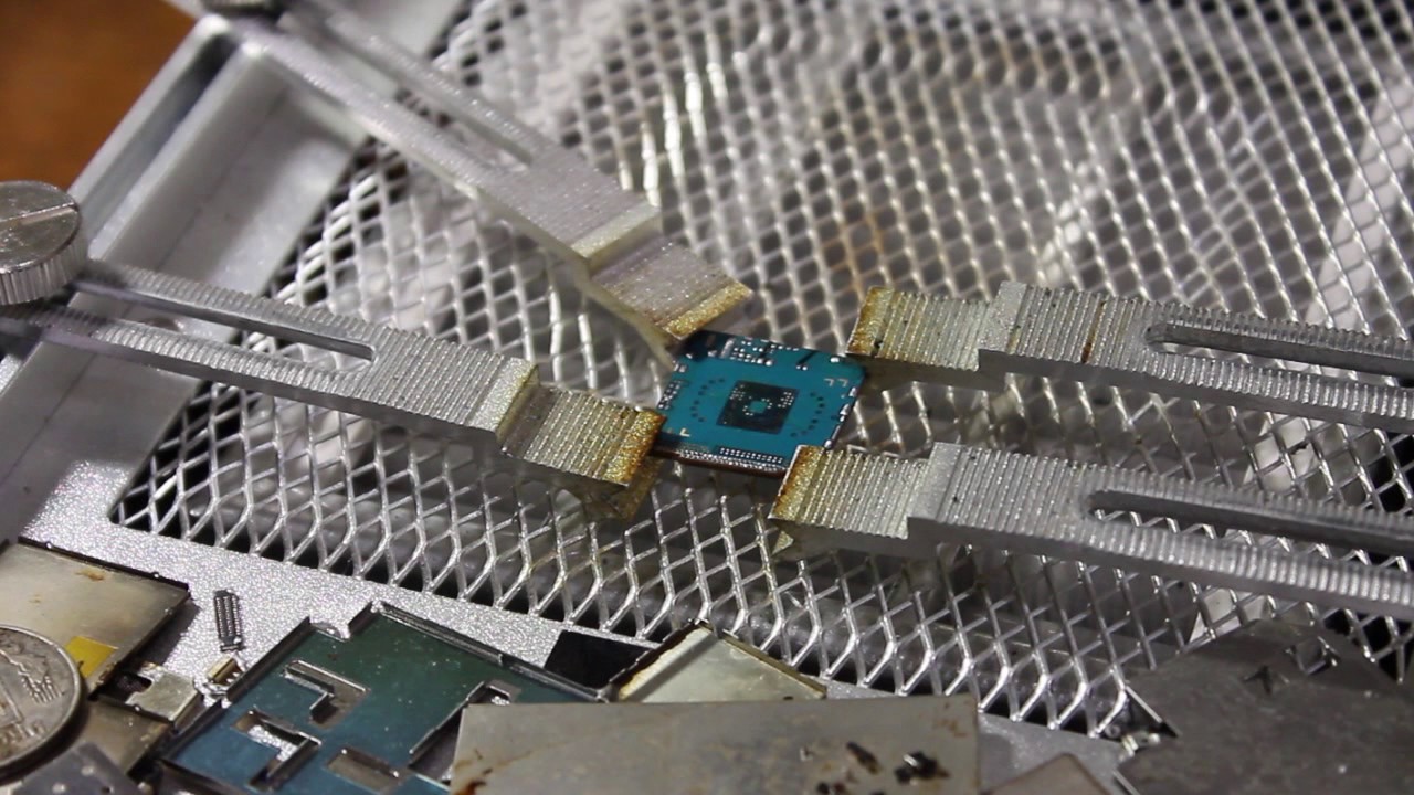 Восстановление пятаков Samsung N8000 - YouTube