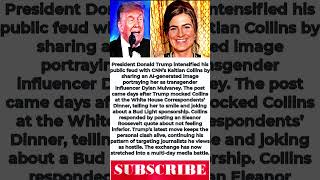 Trump Escalates Kaitlan Collins Feud With Shocking AI Image