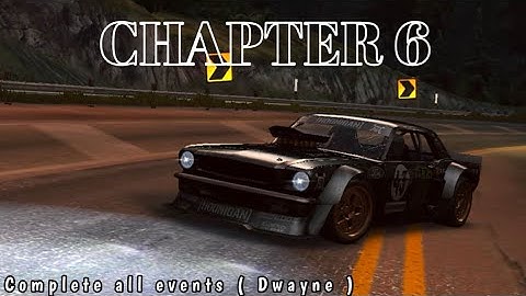 NFS no limits 6 chapter complete all events | Dwayne | new gameplay videos