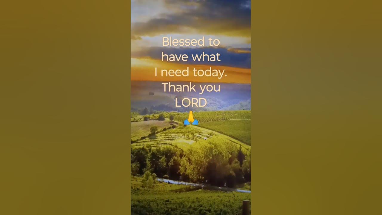 #lord #today #blessed #grateful #thankyoulord  #love #needsnotwants #song #blessings #hallowcoves