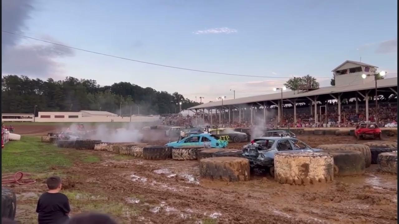 Brownstown speedway demolition derby 2022 YouTube