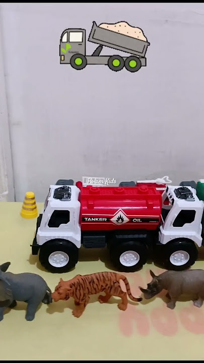 Mainan Mobil Truk Tangki #mainan #mainananak #truk #mobil #trukmainan #short #toy #mainanmobil