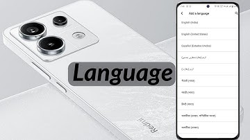how to redmi note 13 pro language settings/ redmi note 13 pro me language kaise change kare