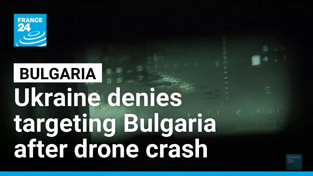 Ukraine denies targeting Bulgaria, after drone exploded near a gas pipeline • FRANCE 24 English