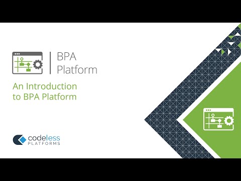 BPA Platform | Learn about Business Process Automation Tools from Codeless Platforms