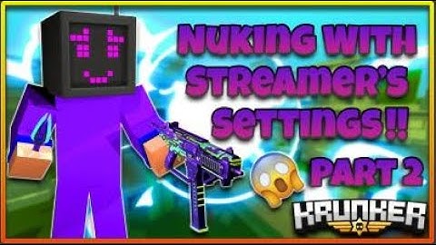 Nuking with streamer settings part 2 | Devdeck Gaming | ItsAbsent | Krunker India