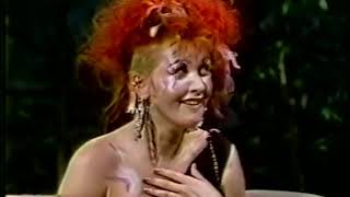 Cyndi Lauper on Johnny Carson's Tonight Show 1984, two presentations, four songs!