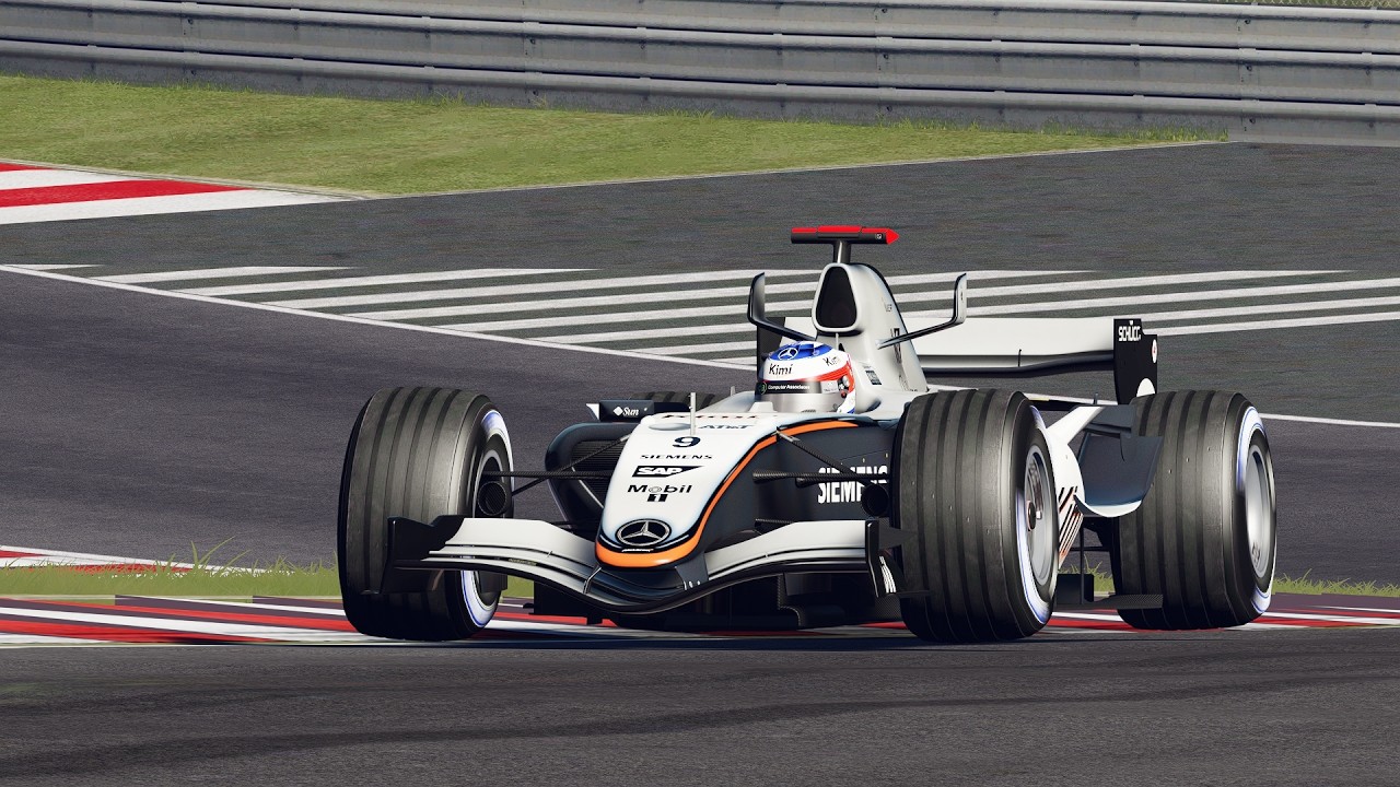 Mclaren Mp4/20 Spa 2005 Tv camera