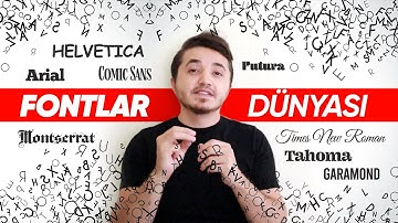 Font (Yazı Stili) Deyip Geçme - Fontlar Nasıl Ortaya Çıktı?