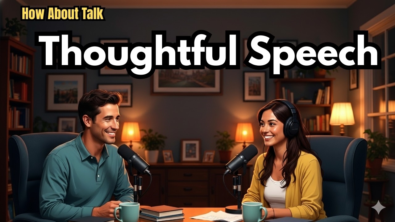 How to Talking About Talking About Thoughtful Speech in English | English onversation practice