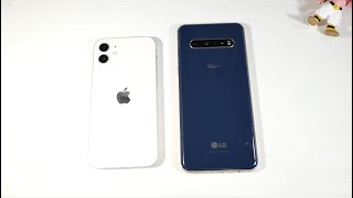 LG V60 Thinq VS IPhone 12! (Cameras, Speed & Speakers)