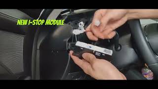 Mazda I How To I-STOP engine MODULE install?