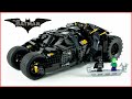 Lego dc comics super heroes 76240 batmobile tumbler speed build for collectors  brick builder