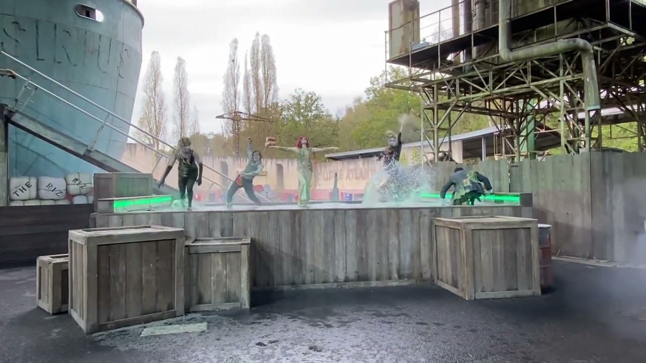 La danse des naufragés - peur sur le parc Astérix