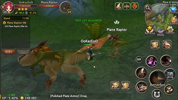 World of Prandis - Warrior[Berserker] - All Skills Gameplay [Open World] Android/IOS