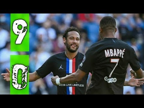 PSG vs Le Havre 9-0 ● All Goals &amp; Highlights ● 1080pHD