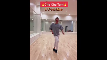 🔥 Cha Cha Turn 🔥 Slow Tutorial ballroom dance lessons in Beverly Hills with Oleg Astakhov #Shorts