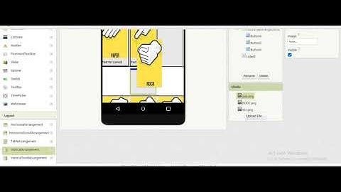 Making rock paper scissors Game in 1 Hour  with MIT app inventor 2